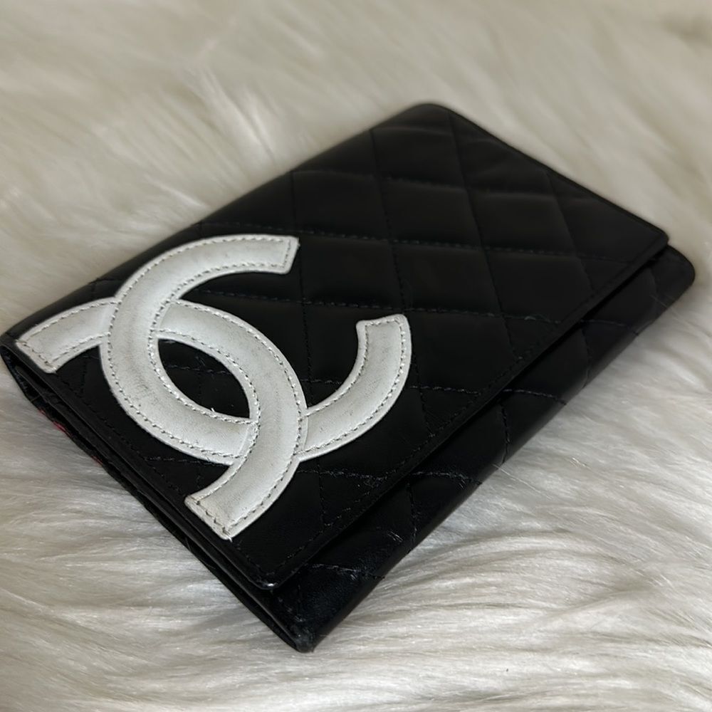 💯Authentic Chanel Cambon Bifokd Wallet🍀 - Picture 12 of 14